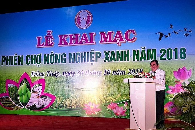 Phiên chợ Nông nghiệp xanh 2018 - Kết nối nông sản Đồng Tháp với người tiêu dùng phien cho nong nghiep xanh 2018 ket noi nong san dong thap voi nguoi tieu dung