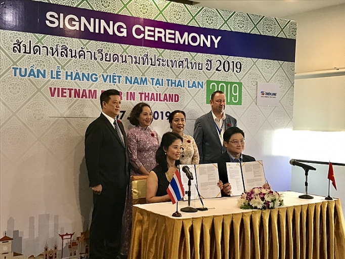 7 biên bản ghi nhớ hợp tác xuất khẩu hàng Việt Nam sang Thái Lan được ký kết 7 bien ban ghi nho hop tac xuat khau hang viet nam sang thai lan duoc ky ket