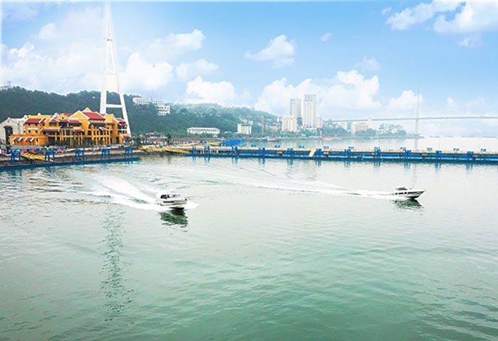 Dấu ấn mới cho Cảng tàu khách quốc tế Hạ Long dau an moi cho cang tau khach quoc te ha long