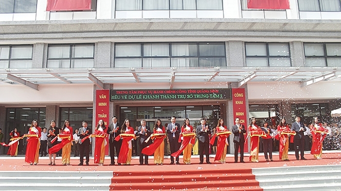 Quảng Ninh: Khánh thành trụ sở Trung tâm Hành chính công mới quang ninh khanh thanh tru so trung tam hanh chinh cong