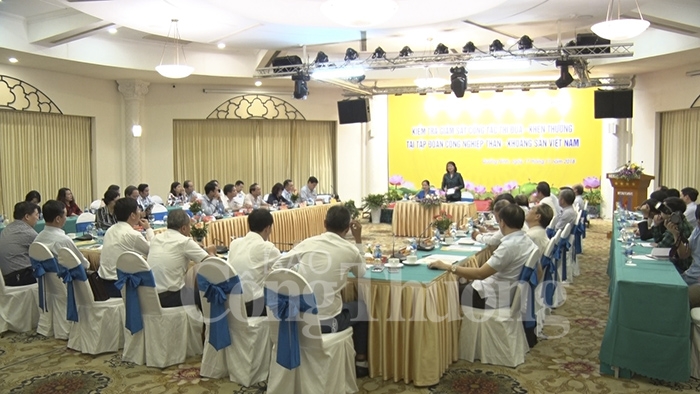 Phó Chủ tịch nước Đặng Thị Ngọc Thịnh Kiểm tra, giám sát công tác thi đua khen thưởng tại TKV pho chu tich nuoc dang thi ngoc thinh kiem tra giam sat cong tac thi dua khen thuong tai tkv