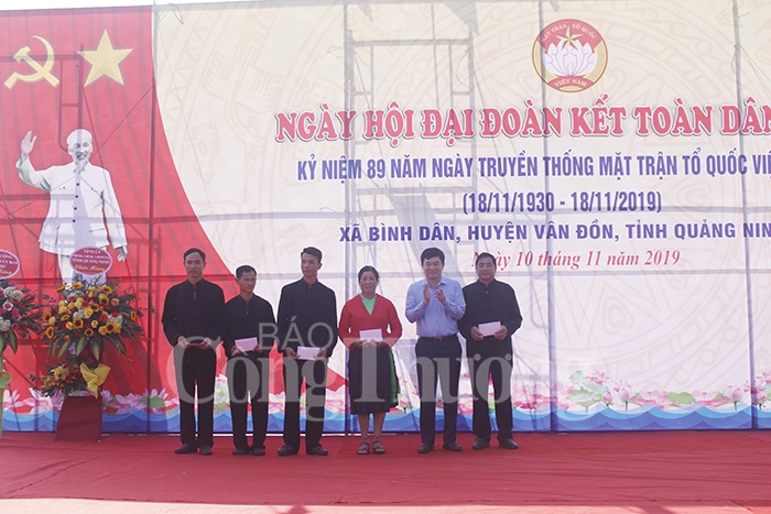 quang ninh soi noi ngay hoi dai doan ket toan dan toc tai huyen van don