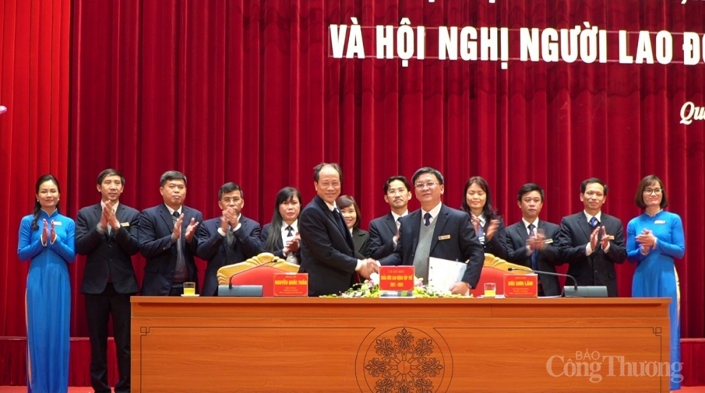 Lễ ký kết Thỏa ước lao động tập thể giai đoạn 2021-2023