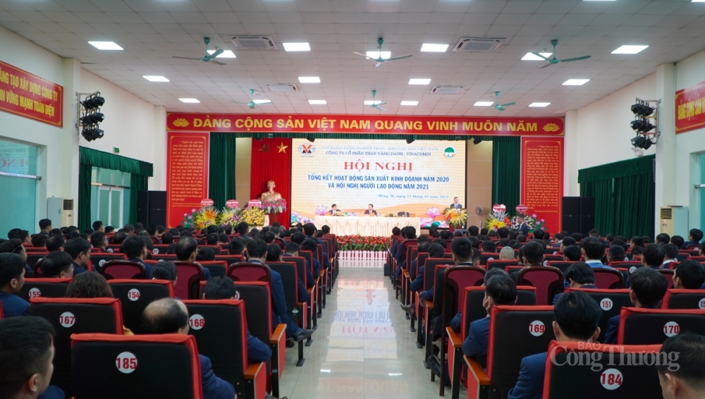 Sáng 11/1, Công ty CP Than Vàng Danh – Vinacomin tổ chức Hội nghị tổng kết hoạt động sản xuất kinh doanh năm 2020 và hội nghị người lao động năm 2021. Sáng 11/1, Công ty CP Than Vàng Danh – Vinacomin tổ chức Hội nghị tổng kết hoạt động sản xuất kinh doanh năm 2020 và hội nghị người lao động năm 2021.