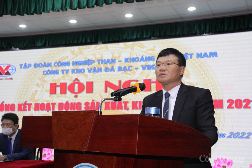 Công ty Kho vận Đá Bạc - Vinacomin: Phấn đấu đạt doanh thu trên 18 nghìn tỷ đồng trong năm 2022 Công ty Kho vận Đá Bạc - Vinacomin: Phấn đấu đạt doanh thu trên 18 nghìn tỷ đồng trong năm 2022