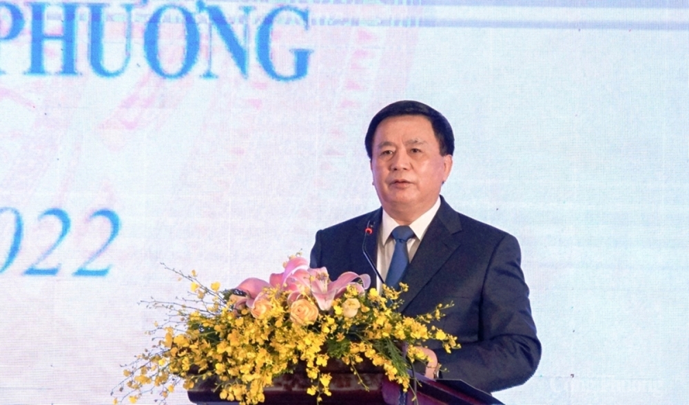 Nguyễn Xuân Thắng, Ủy viên Bộ Chính trị, Chủ tịch Hội đồng Lý luận Trung ương, Giám đốc Học viện Chính trị Quốc gia Hồ Chí Minh tin rằng hội thảo sẽ là diễn đàn để các địa phương cùng chia sẻ, thảo luận những mô hình hay Nguyễn Xuân Thắng, Ủy viên Bộ Chính trị, Chủ tịch Hội đồng Lý luận Trung ương, Giám đốc Học viện Chính trị Quốc gia Hồ Chí Minh tin rằng hội thảo sẽ là diễn đàn để các địa phương cùng chia sẻ, thảo luận những mô hình hay