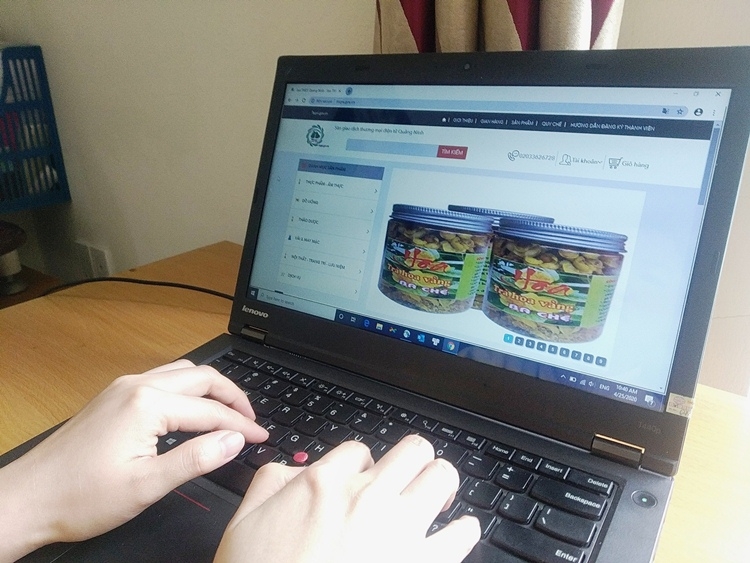 quang ninh hieu qua tu tieu thu san pham ocop qua cho dien tu