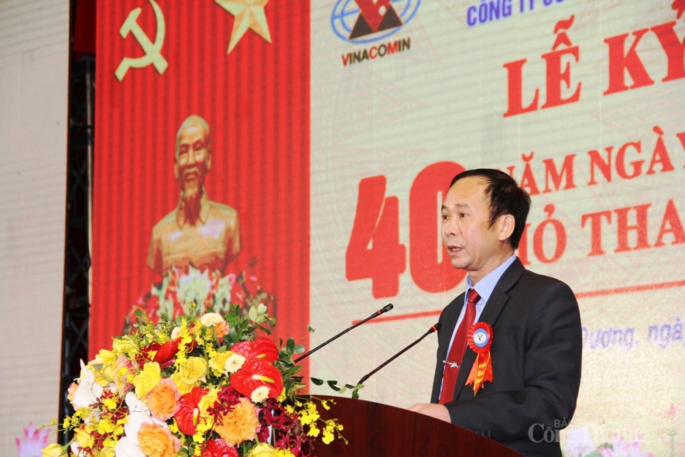 Nguyễn Quế Thanh phát biểu tại buổi lễ Nguyễn Quế Thanh phát biểu tại buổi lễ