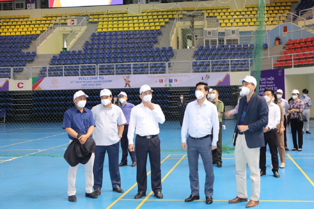 Lãnh đạo tỉnh Quảng Ninh kiểm tra công tác chuẩn bị SEA Games 31 Lãnh đạo tỉnh Quảng Ninh kiểm tra công tác chuẩn bị SEA Games 31