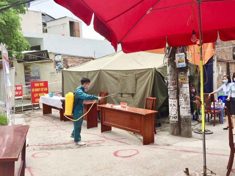 Tỉnh Quảng Ninh sẽ đồng loạt khử khuẩn ở tất cả các khu vực bỏ phiếu, ngoài khu vực bỏ phiếu trong toàn tỉnh trong ngày 21/5