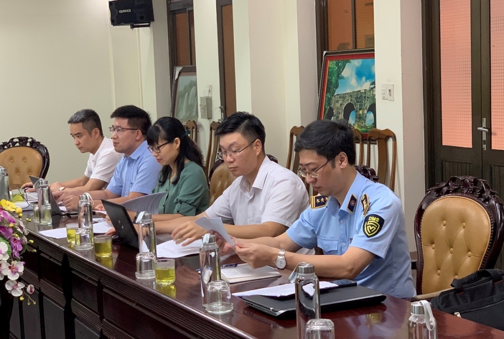 Đoàn kiểm tra của Bộ Công Thương làm việc với Cục Quản lý thị trường tỉnh Quảng Ninh Đoàn kiểm tra của Bộ Công Thương làm việc với Cục Quản lý thị trường tỉnh Quảng Ninh