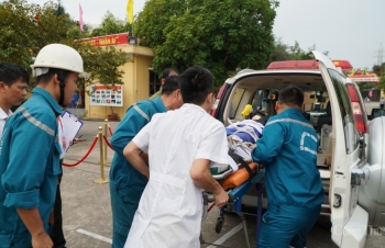 TKV tổ chức Hội thao cấp cứu mỏ chuyên nghiệp năm 2020