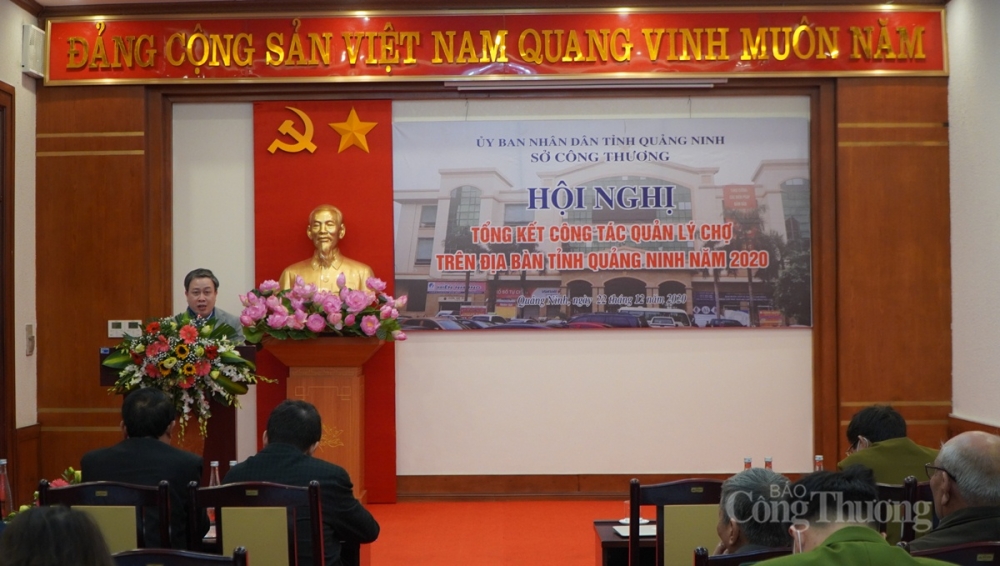 Ông Lê Hồng Giang - Phó giám đốc Sở Công Thương Quảng Ninh khẳng định công tác chuẩn hóa ATTP tại các chợ sẽ tiếp tục được chú trọng trong năm 2021 3423-mo-hinh-cho-2