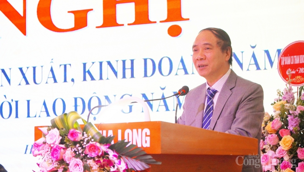 ông Vũ Thành Lâm – Thành viên HĐTV Tập đoàn TKV ấn tượng với những chỉ tiêu mà Than Mông Dương đã đạt được trong năm 2020.