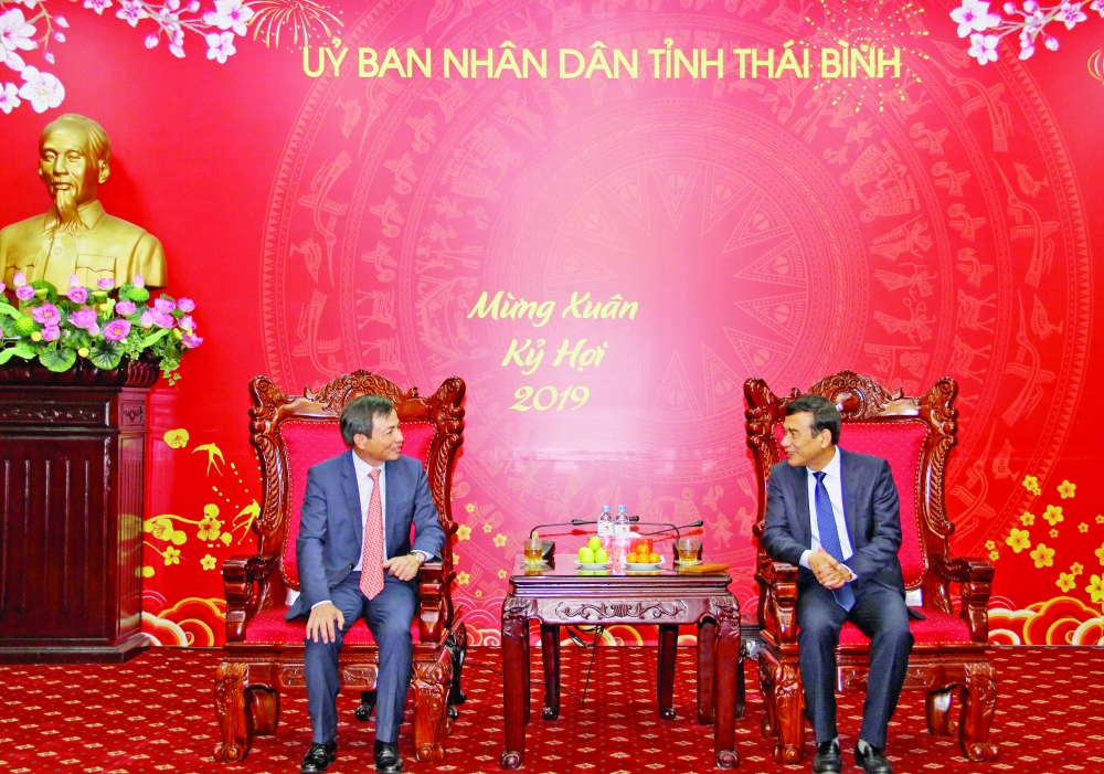 PV Gas, Thai Binh cooperate for mutual development pv gas thai binh cooperate for mutual development