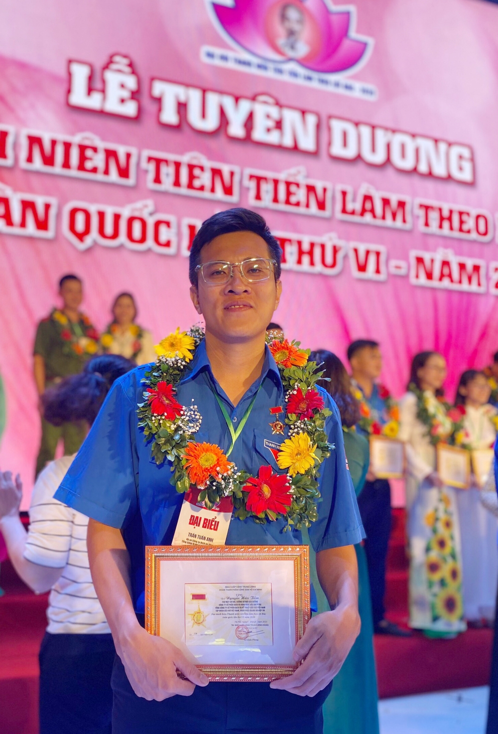 pv gas engineer honored for achievement in uncle hos spirit