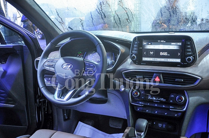 hyundai santafe 2019 chinh thuc ra mat tai viet nam