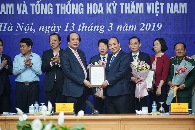 thu tuong du hoi nghi tong ket cong tac to chuc phuc vu hoi nghi thuong dinh hoa ky trieu tien 116932