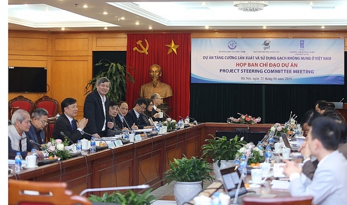 Mở đường cho gạch không nung ở Việt Nam mo duong cho vat lieu xay khong nung o viet nam