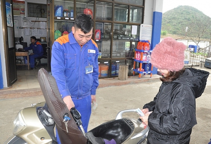 Sức trẻ Petrolimex nơi “cổng trời” biên giới suc tre petrolimex noi cong troi bien gioi