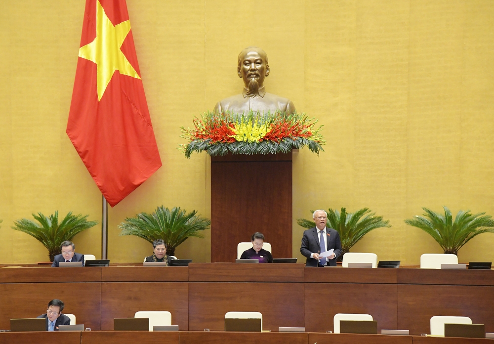 Phó Chủ tịch Quốc hội Uông Chu Lưu kết luận nội dung thảo luận