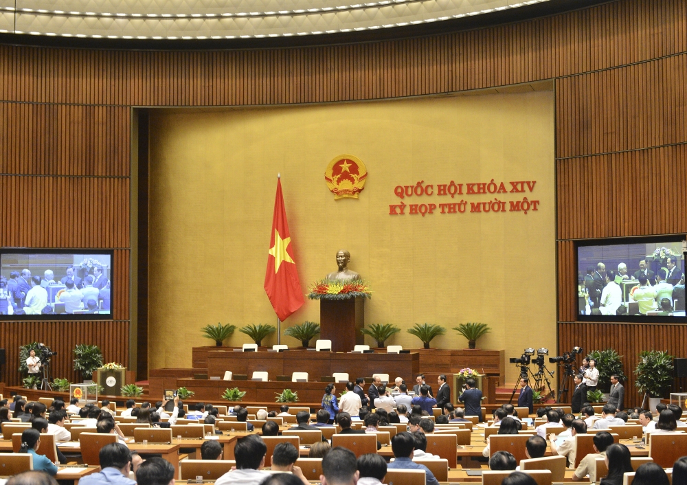 Quốc hội tiến hành bầu Phó Chủ tịch nước và một số ủy viên Ủy ban Thường vụ Quốc hội bằng hình thức bỏ phiếu kín Quốc hội tiến hành bầu Phó Chủ tịch nước và một số ủy viên Ủy ban Thường vụ Quốc hội bằng hình thức bỏ phiếu kín