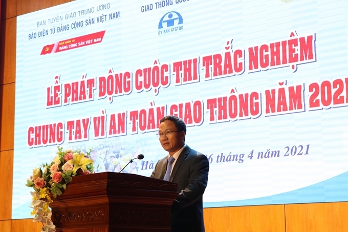 Phát động cuộc thi chung tay vì an toàn giao thông năm 2021 Phát động cuộc thi chung tay vì an toàn giao thông năm 2021