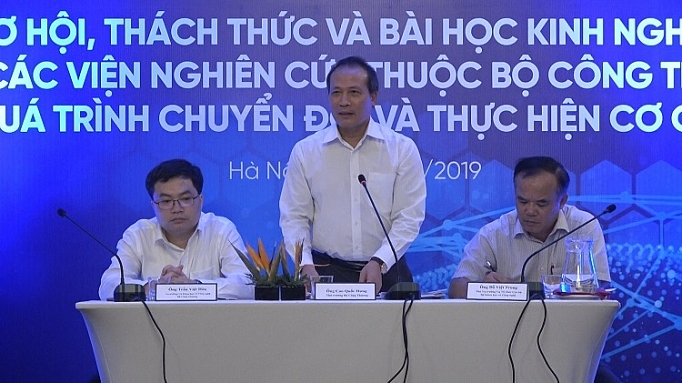 Cơ chế tự chủ: Tạo động lực cho các viện nghiên cứu co che tu chu tao dong luc cho cac vien nghien cuu