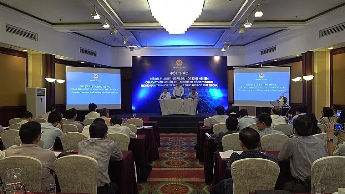 Cơ chế tự chủ: Tạo động lực cho các viện nghiên cứu co che tu chu tao dong luc cho cac vien nghien cuu