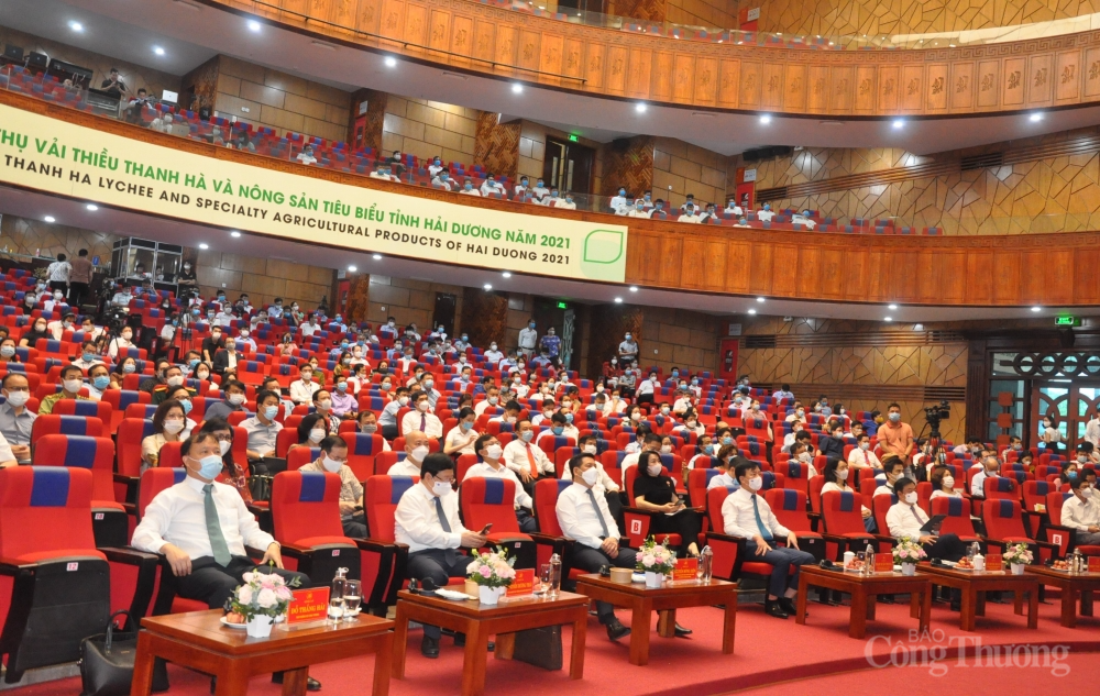 Bộ Công Thương luôn đồng hành cùng Hải Dương trong tiêu thụ vải thiều và nông sản