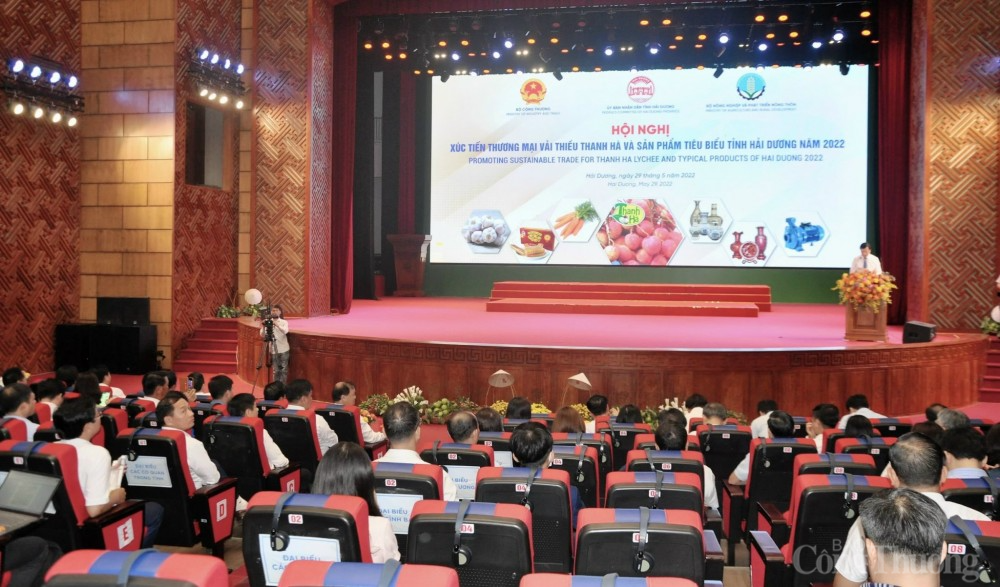 Bộ Công Thương đẩy mạnh hỗ trợ Hải Dương xúc tiến tiêu thụ vải thiều Bộ Công Thương đẩy mạnh hỗ trợ Hải Dương xúc tiến tiêu thụ vải thiều