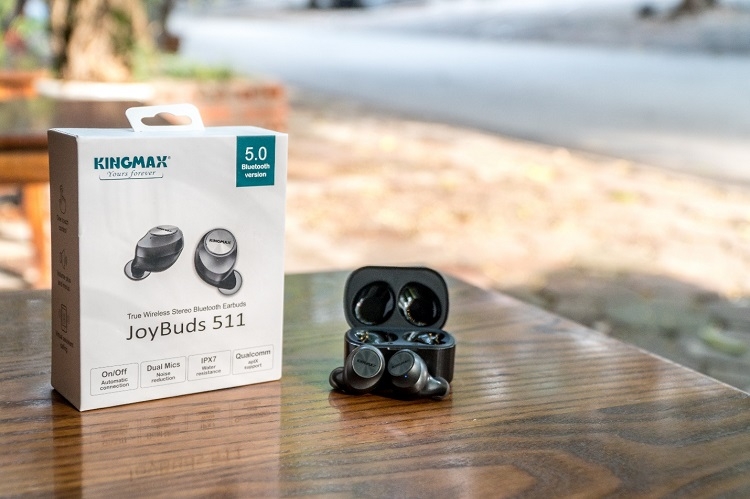 Độc đáo tai nghe không dây Kingmax Joy Buds 511 doc dao tai nghe khong day kingmax joy buds 511