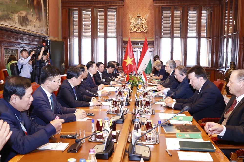 Chủ tịch Quốc hội Hungary hội đàm với Chủ tịch Quốc hội Vương Đình Huệ Chủ tịch Quốc hội Hungary hội đàm với Chủ tịch Quốc hội Vương Đình Huệ