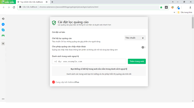 2132 tinh nang loc quang cao moi cua coc coc ket hop cung adblock plus