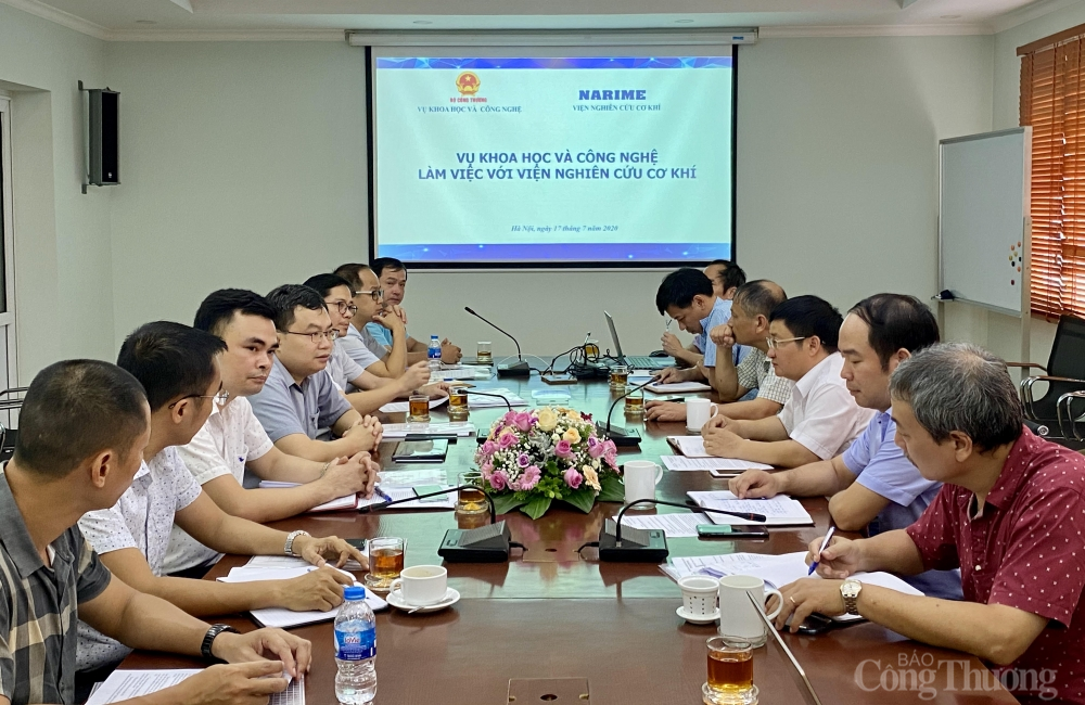 Bộ Công Thương mong muốn Viện Nghiên cứu Cơ khí phát huy thế mạnh trong nghiên cứu phát triển bo cong thuong mong muon vien nghien cuu co khi phat huy the manh trong nghien cuu phat trien