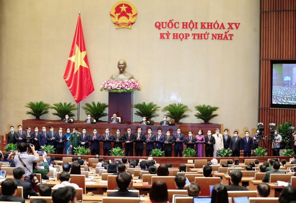 Quốc hội phê chuẩn việc bổ nhiệm Phó Thủ tướng, Bộ trưởng nhiệm kỳ 2021-2026