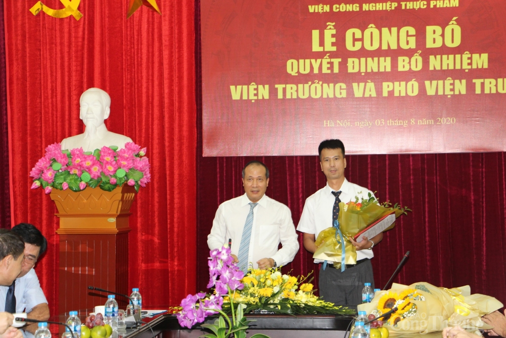 Viện Công nghiệp Thực phẩm có tân viện trưởng và phó viện trưởng vien cong nghiep thuc pham co tan vien truong va pho vien truong