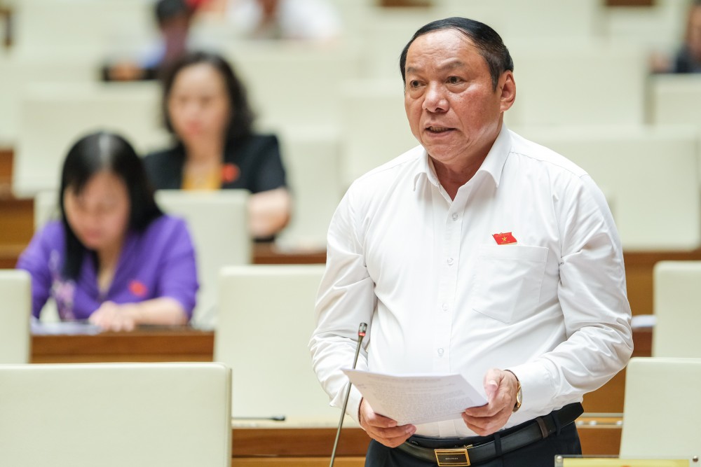 Chiều 10/8, chất vấn Bộ trưởng Bộ Văn hóa, Thể thao và Du lịch Chiều 10/8, chất vấn Bộ trưởng Bộ Văn hóa, Thể thao và Du lịch