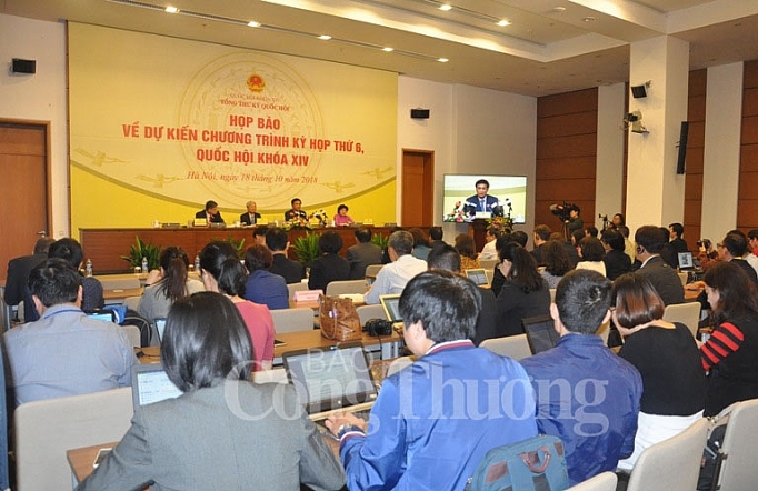 Lấy phiếu tín nhiệm đối với người giữ chức vụ do Quốc hội bầu ky hop thu 6 quoc hoi khoa xiv se xem xet thong qua 9 du an luat