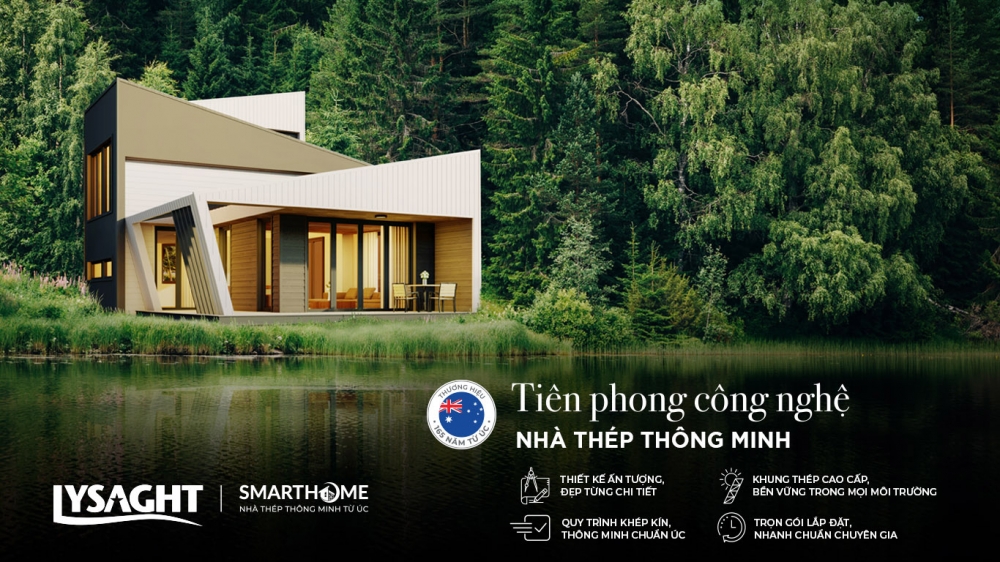 Nhà thép thông minh từ Australia ra mắt tại thị trường Việt Nam
