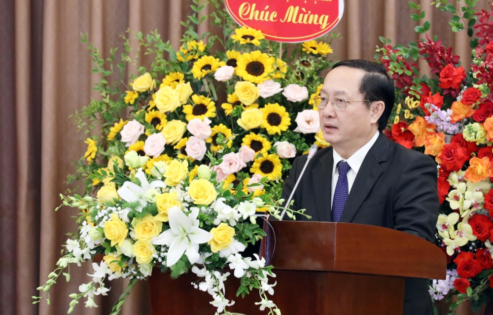 Bộ trưởng Huỳnh Thành Đạt phát biểu trong lễ nhậm chức 5118-bo-truong-huynh-thanh-dat