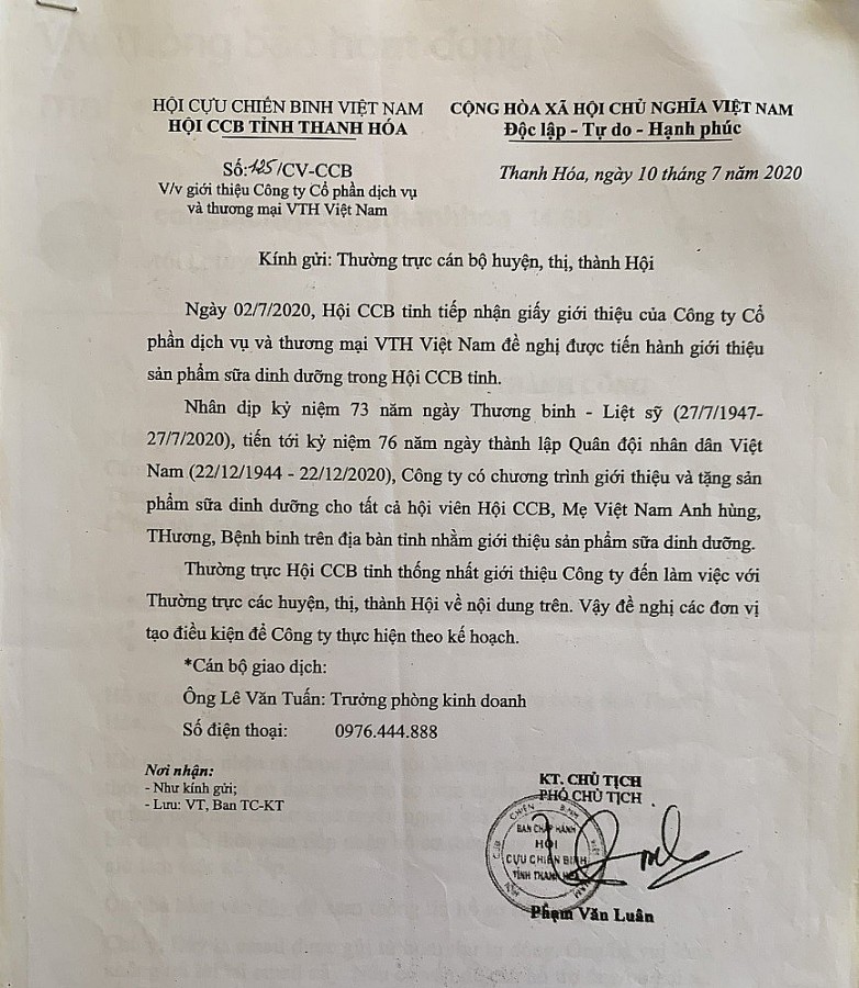 Thanh Hóa: Vụ lợi dụng ngày thương binh liệt sĩ để bán hàng, người dân đã nhận lại tiền Thanh Hóa: Vụ lợi dụng ngày thương binh liệt sĩ để bán hàng, người dân đã nhận lại tiền