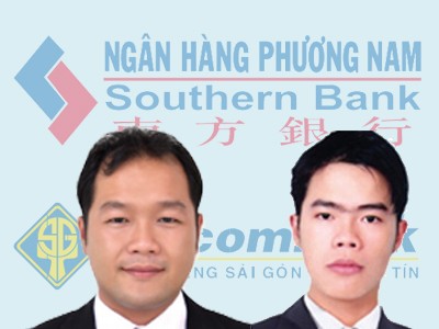 Anh em ông Trầm Trọng Ngân và Trầm Khải Hòa