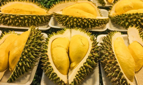 Sầu riêng tăng giá đột biến. Ảnh: viện trái cây.