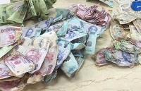 Đề xuất về tiêu hủy tiền