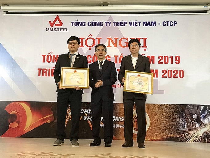 VNSTEEL: Năm 2019 các chỉ tiêu tài chính đều đạt kế hoạch vnsteel nam 2019 cac chi tieu tai chinh deu dat ke hoach