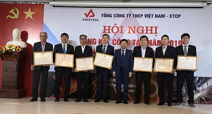 VNSTEEL: Năm 2019 các chỉ tiêu tài chính đều đạt kế hoạch vnsteel nam 2019 cac chi tieu tai chinh deu dat ke hoach