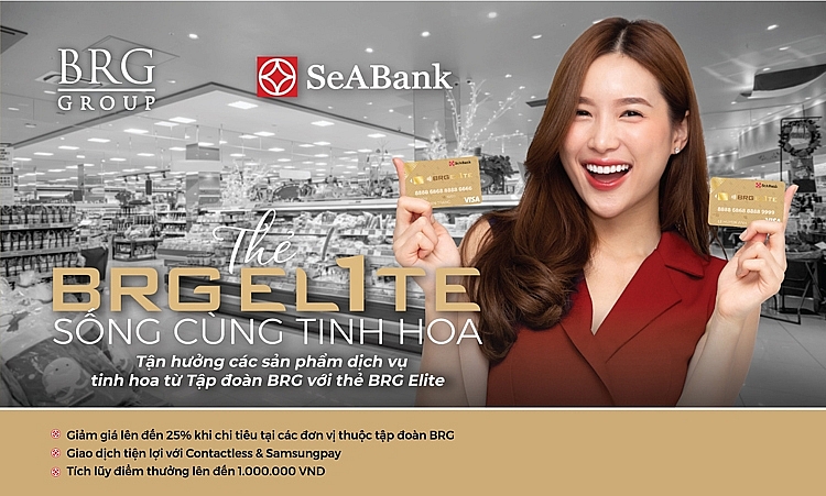 Thẻ BRG Elite SeABank - Sống cùng tinh hoa với các ưu đãi hấp dẫn Thẻ BRG Elite SeABank - Sống cùng tinh hoa với các ưu đãi hấp dẫn