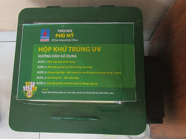 Hộp khử trùng UV – sáng kiến mùa dịch tại Nhà máy Đạm Phú Mỹ Hộp khử trùng UV – sáng kiến mùa dịch tại Nhà máy Đạm Phú Mỹ