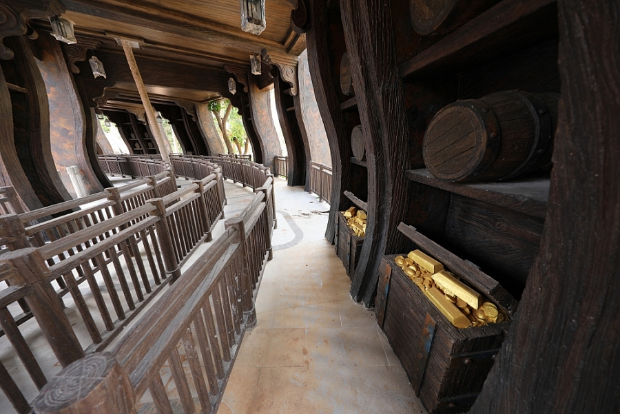 Thiết kế độc đáo của phân khu chủ đề Exotica Village Thiết kế độc đáo của phân khu chủ đề Exotica Village